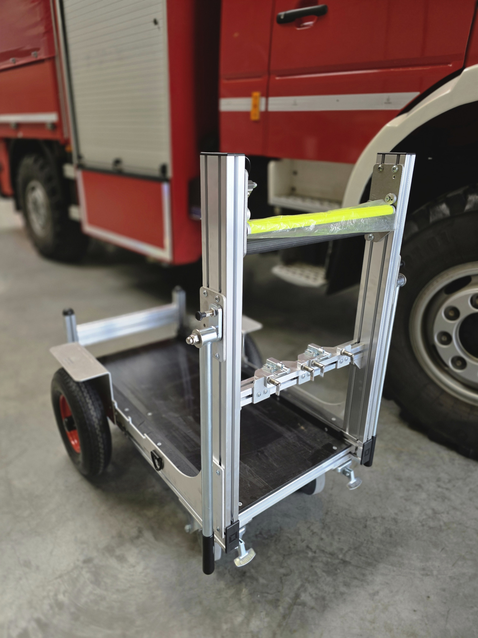 Detailansicht des WLW-Chassis